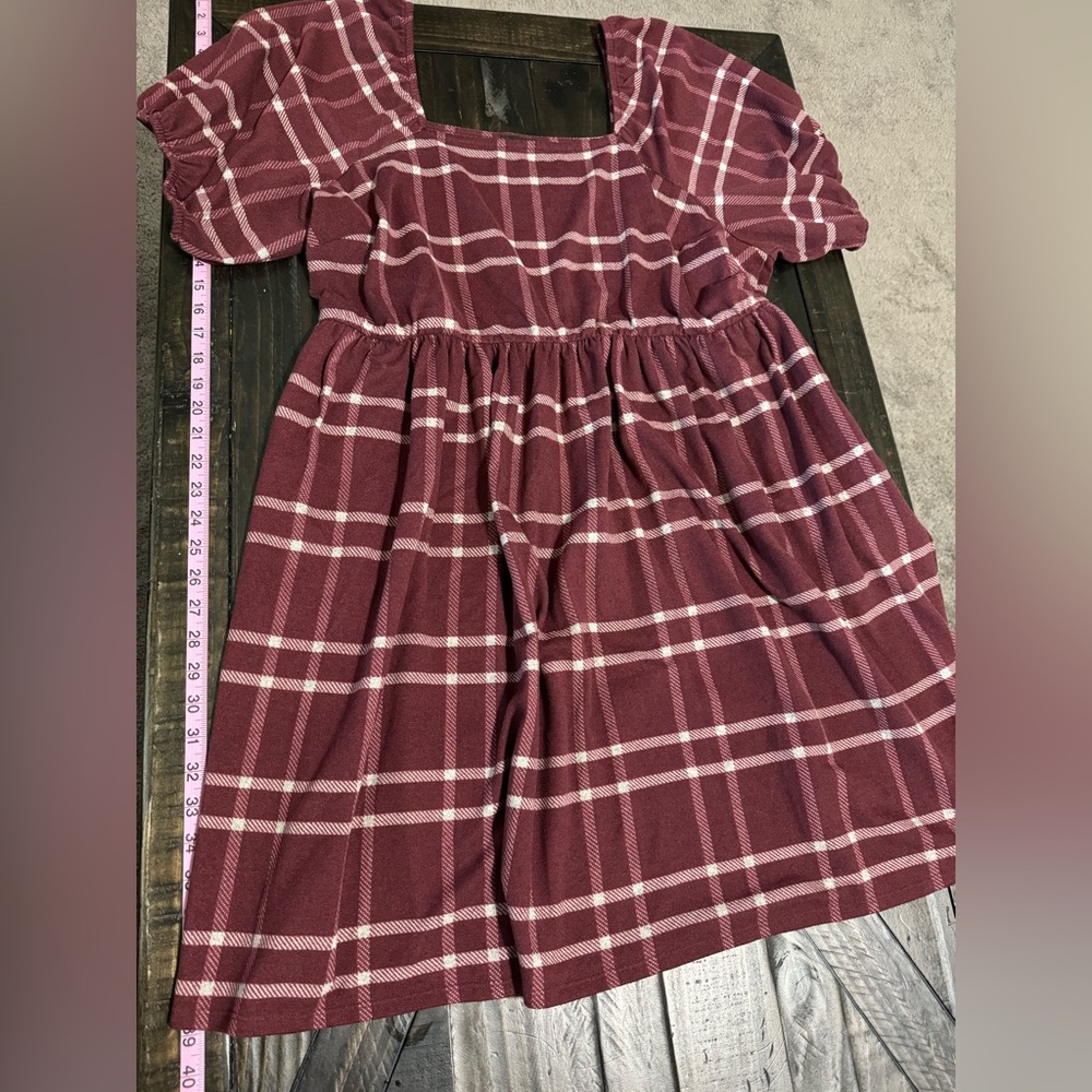 Lane Bryant short sleeve fall dress